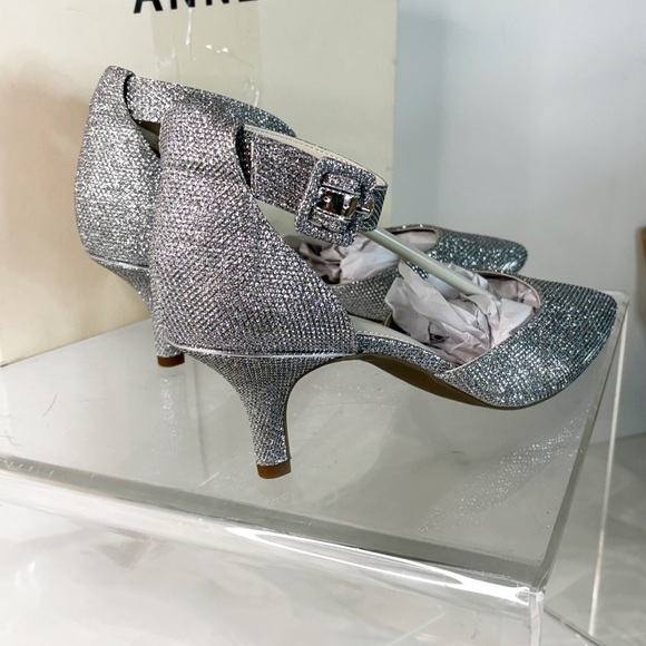 Anne Klein Womens Fabulist Ankle Wrap Dress Pumps 10M - Picture 8 of 9